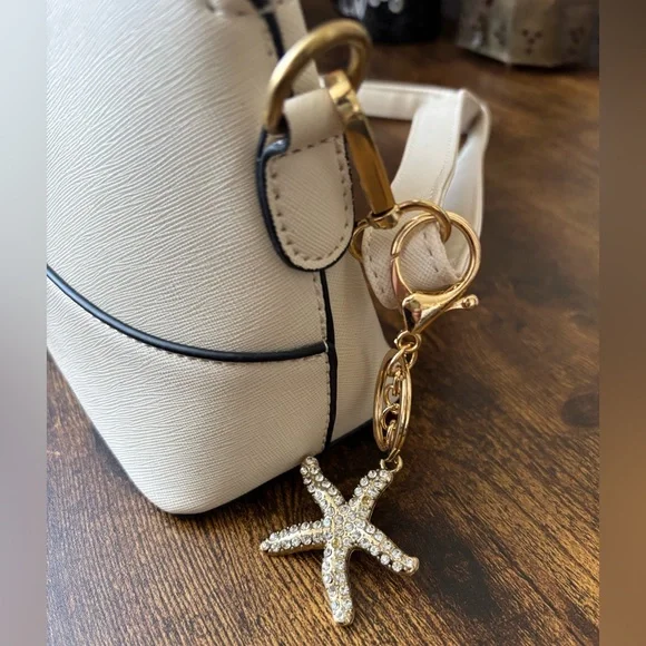 Elim & Paul Dome Crossbody Bag in Chalk - Picture 8 of 9